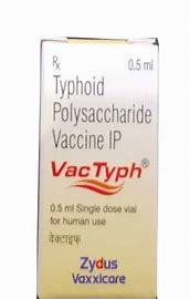 Typhoid polysaccharide vaccine