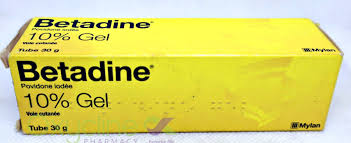 Betadine 10% gel