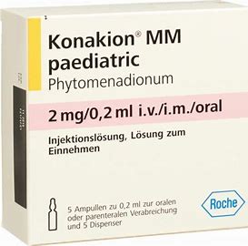 Vitamin k (Paediatric)